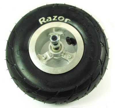 Razor E300 Front Wheel Complete